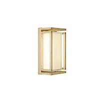 Уличный настенный светильник Ice Cubic rectangular Moretti Luce 3414
