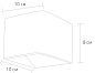 A1423AP-1BK Arte Lamp Scatola декоративная подсветка LED 5W 300Lm 3000K — фото 4