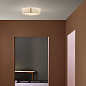 Потолочный светильник Astro Lighting Salina 550 бежевая ткань / бронза — фото 3
