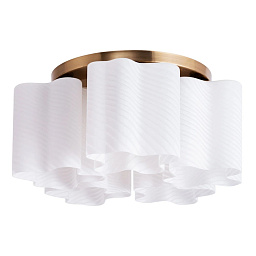 A3459PL-5AB Arte Lamp SERENATA потолочная люстра с пятью плафонами из стекла