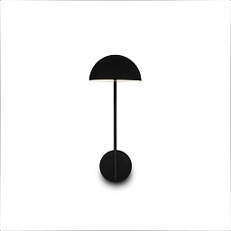 24528 Faro Barcelona PURE настенный светильник черный с золотыми деталями