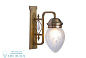 Pannon Настенный светильник из латуни прямого света Patinas Lighting PID255701