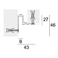 TGL-TRW - PROFILE B черный Delta Light ILP — фото 1
