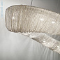 Kolarz CLOUD 5324.31250 подвесной светильник хром длина 100cm ширина 35cm высота 200cm мин. высота 20cm макс. высота 200cm 12 ламп g9 — фото 2