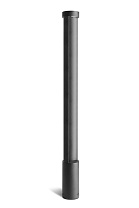 Stick 76mm H800 двусторонний антрацитово-серый 2700 K 13.8 Вт