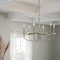 Capitol Hill 22" 6 Light Chandelier Brushed Nickel люстра 52304NI Kichler — фото 2