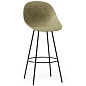 609244 Normann Copenhagen Mat Барный стул 75 см, водоросли / черный — фото 1