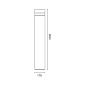 Светильник для дорожек iWay bollard round iGuzzini — фото 14