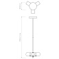 1421013 Cambria Pendant Astro lighting подвесной светильник матовый никель — фото 8