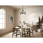 Everett 22.5" 3 Light Round Chandelier in a Black finish люстра 52377BK Kichler — фото 3