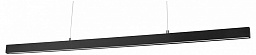 748307 Lightstar Saturno подвесной светильник кольцевой формы черного цвета