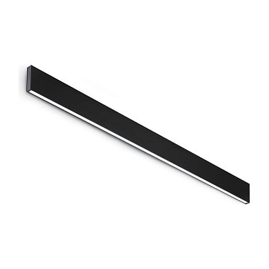 Настенный светильник Steel AP1 D20 MONO-EMISSION WIDE 3000K Ideal Lux 367576, черный