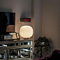 FN274001_10 Foscarini Gem TL настольный светильник с шаровым плафоном белый — фото 7