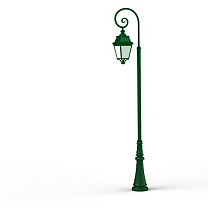 Avenue 3 N° 9; Opal PMMA Built-in LED 3000°K warm white 35W; Fir green