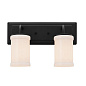 Vetivene 2 Light Vanity Light Textured Black настенный светильник 55130BKT Kichler