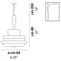 NOVECENTO SP G Vistosi Подвесной светильник