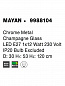 9988104 MAYAN Novaluce светильник LED E27 1x12W 230V IP20