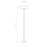 1464003 Nara Pendant Astro lighting подвесной светильник матовый чёрный — фото 6