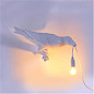 SE14731 Seletti Bird Lamp Правый внутренний белый - розетка — фото 2