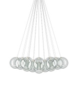 RANDOM CLOUD PENDANT 19 LIGHTS D.28 CM / TRANSPARENT 2700K C
