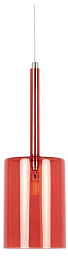 10232/C Red Loft It Spillray подвесной светильник цилиндрический красный