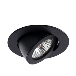 A4009PL-1BK Arte Lamp ACCENTO встраиваемый потолочный точечный светильник черный