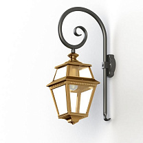 Place des Vosges 2 N° 2; Clear glass E27 105W; Tinted lacquered brass