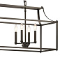 Morrigan 40" 8 Light Linear Chandelier Olde Bronze люстра 42497OZ Kichler — фото 1