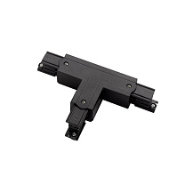 Black right “T” connector with frame