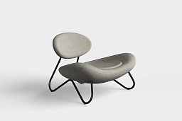 Meadow lounge chair Alpine 01/Black Woud Meadow кресло