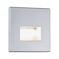 Recessed wall light Edge Quadro angular 80x80mm