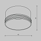 RingS-5-W Maytoni Focus LED Комплектующие для светильника Белый — фото 6