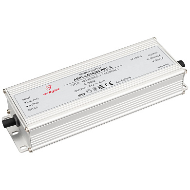 030019 Arlight блок питания ARPV-LG24200-PFC-A (24V, 8.3A, 200W)
