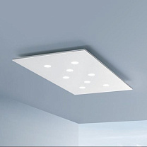 POP PLAFONIERA 60X35 36W 220V  BIANCO