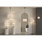 C8202080N ACB Stilo SP 42 люстра с текстильным абажуром белый; чёрный — фото 1