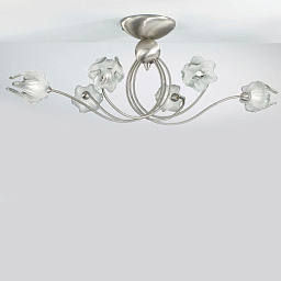 IDL Medusa 266/6PF Brushed nickel V286/145/22 потолочный светильник
