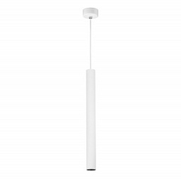 64783N50 Linea Light Group Baton подвесная цилиндрическая люстра белого цвета с акцентом под золото