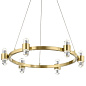 Arabella 3000K LED 6 Light Chandelier Champagne Gold люстра 84066CG Kichler — фото 1