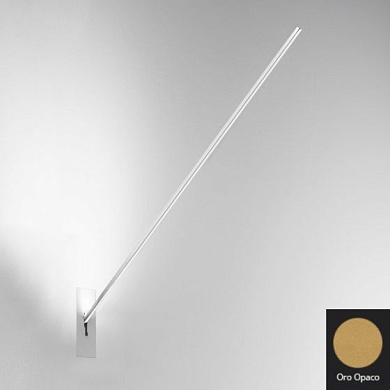 Spillo Icone Полувстраиваемый потолочный или настенный светильник Oblong, Bar золотой i-c-0134