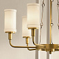 Vetivene 6 Light Chandelier Natural Brass люстра 52451NBR Kichler