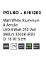 6161203 POLSO Novaluce настенный светильник LED 6W 390Lm 3000K IP20