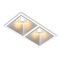 Потолочные светодиодные светильники Led technology NEW KUB IN 22.30 W 2FW NO DIM серебристый + белый
