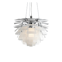 PH Artichoke Glass / Прозрачное матированное стекло / Ø720