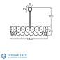 Perle Two Tier люстра Bella Figura CL61 2T