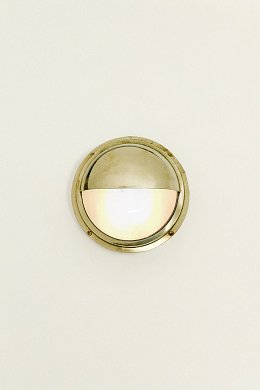 Уличный настенно-потолочный светильник Original BTC Brass Bulkhead 7225