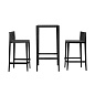 Spritz set of 2 bar stool+1 bar table h:87cm стол, Vondom — фото 1