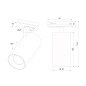 Трековый светильник Basic System Elektrostandard a070804 — фото 4