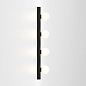 1087007 Cabaret 4 II Astro lighting настенный светильник матовый чёрный — фото 2
