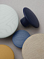 03264 Muuto Dots Крючок деревянный Ø6,5 см, нежно-голубой — фото 1
