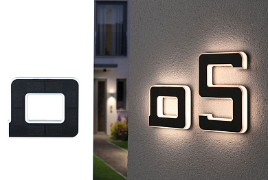 94650 Solar LED House number luminaire Солнечные огни Paulmann